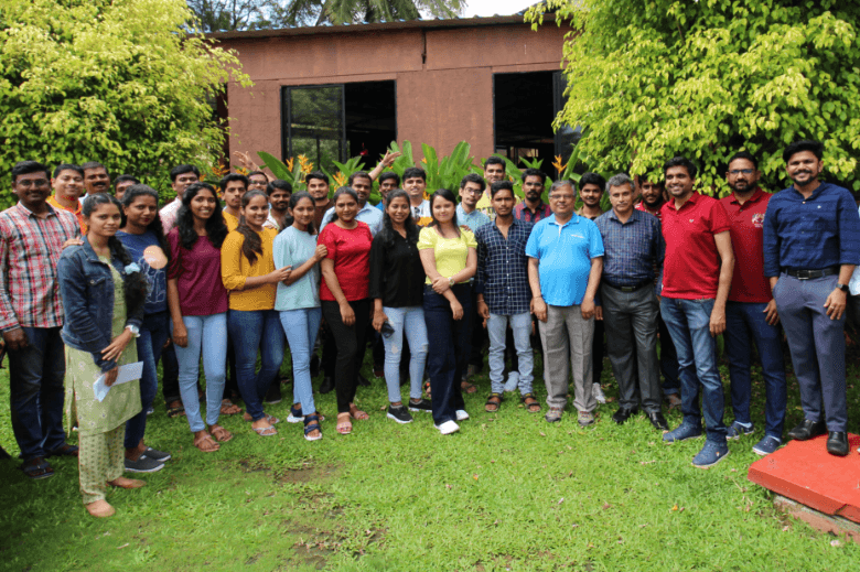 Saranyu Technologies team collaboration and innovation workspace