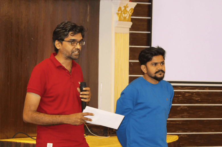 Saranyu Technologies team working on digital transformation projects